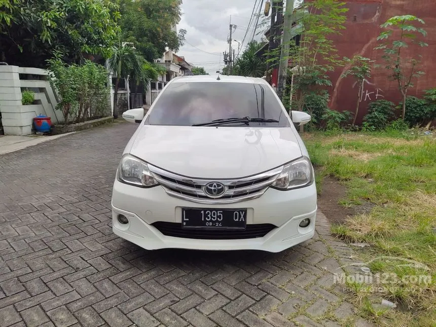 Jual Mobil Toyota Etios Valco 2014 G 1.2 di Jawa Timur Manual Hatchback Putih Rp 94.000.000