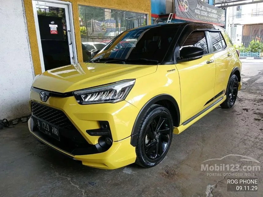 Jual Mobil Toyota Raize 2021 GR Sport TSS 1.0 di DKI Jakarta Automatic Wagon Kuning Rp 208.000.000