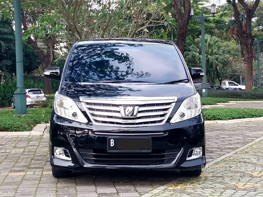 Jual Mobil Toyota Alphard 2014 G 2.4 di Banten Automatic MPV Hitam Rp 340.000.000