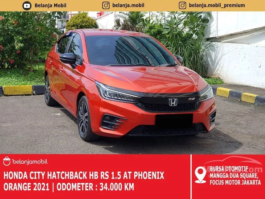 Honda City 2021 RS 1.5 di Jawa Barat Automatic Hatchback Orange