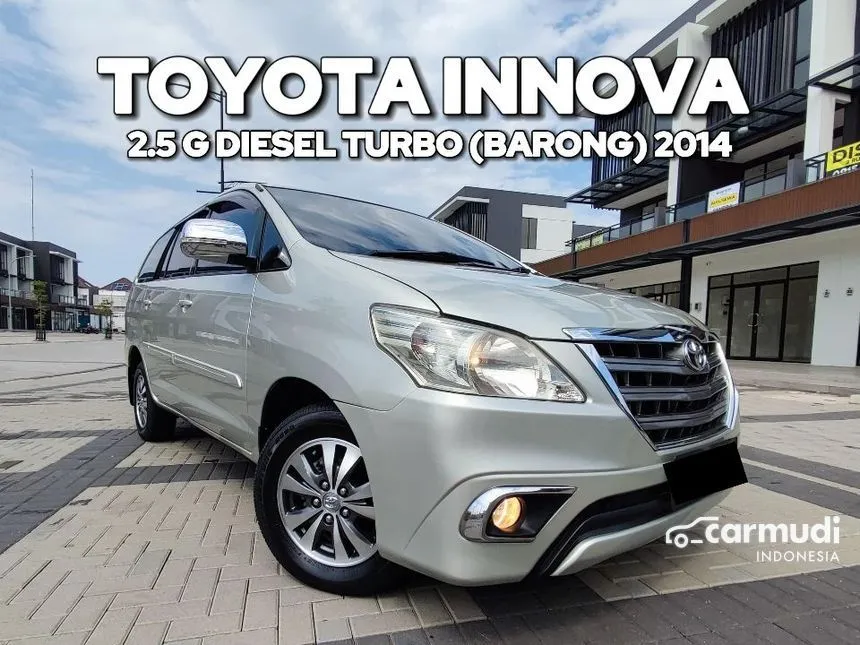 2014 Toyota Kijang Innova G MPV