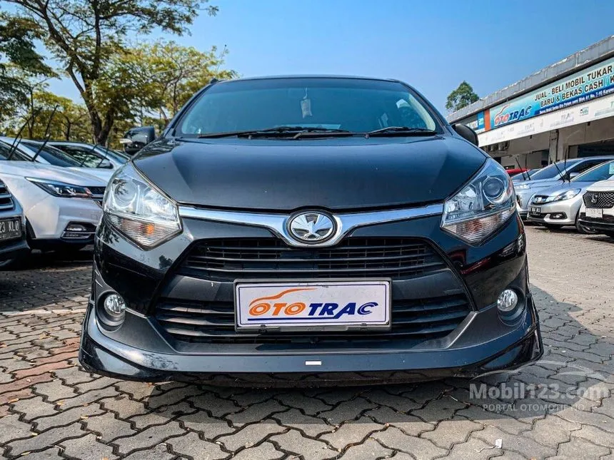 Jual Mobil Toyota Agya 2019 TRD 1.2 di Banten Automatic Hatchback Hitam Rp 114.000.000