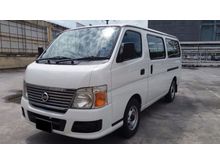 NISSAN URVAN 3.0 MT 14 SEATER WINDOW VAN TIPTOP CONDITION 1 OWNER ONLY FREE ACCIDENT