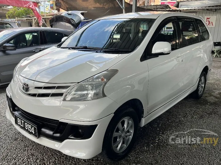 2012 Toyota Avanza E MPV