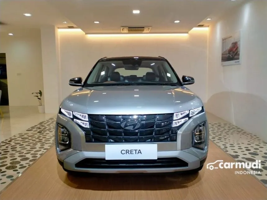 Jual Mobil Hyundai Creta 2024 Alpha 1.5 di Jawa Barat Automatic Wagon Silver Rp 366.000.000
