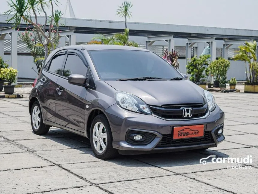 Jual Mobil Honda Brio 2016 Satya E 1.2 di DKI Jakarta Automatic Hatchback Abu