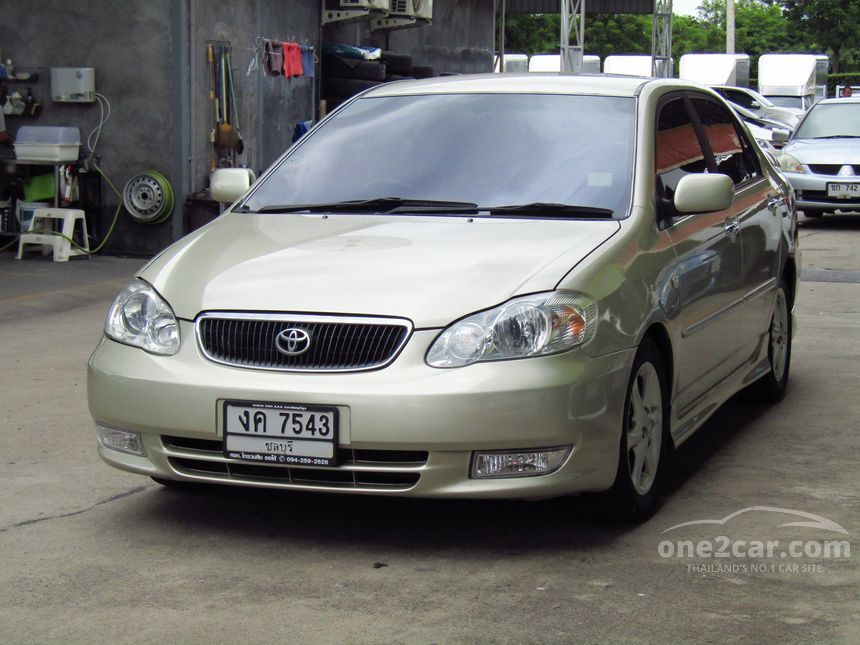 Toyota corolla altis 2002