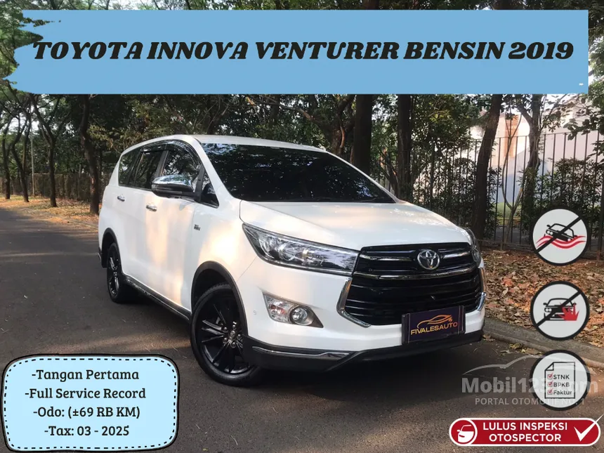 Jual Mobil Toyota Innova Venturer 2019 2.0 di DKI Jakarta Automatic Wagon Putih Rp 299.000.000