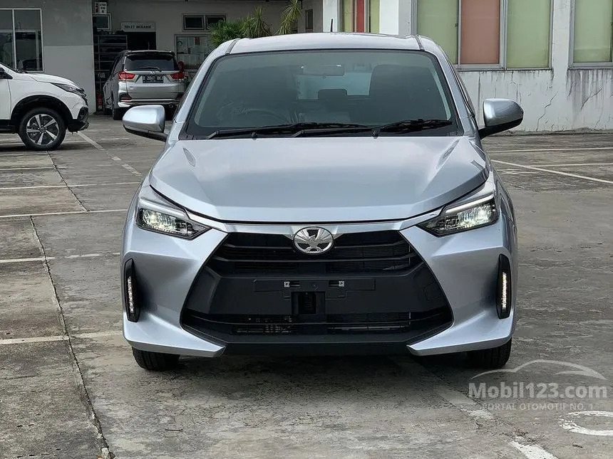 Jual Mobil Toyota Agya 2024 G 1.2 di Banten Automatic Hatchback Silver Rp 160.400.000