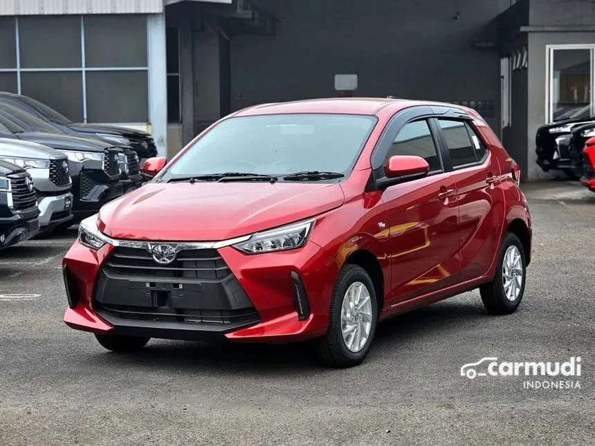 Jual Mobil Toyota Agya 2024 G 1.2 di Jawa Barat Manual Hatchback Merah Rp 120.000.000