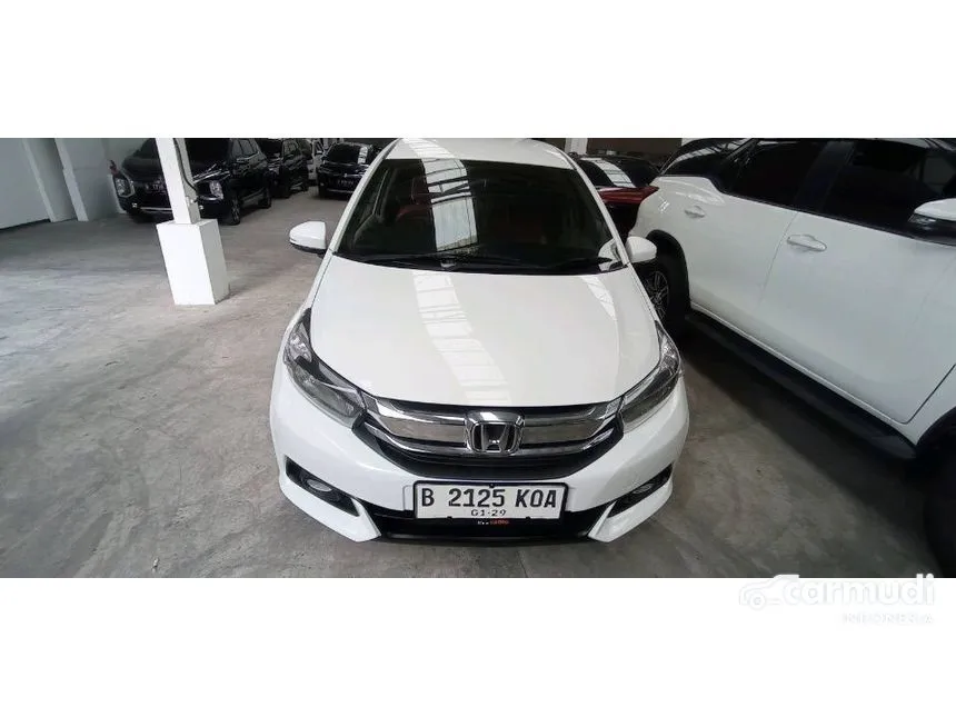 Jual Mobil Honda Mobilio 2018 E 1.5 di Banten Automatic MPV Putih Rp 169.000.000