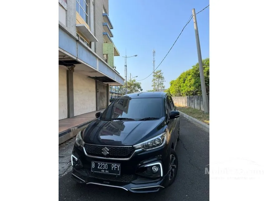 Jual Mobil Suzuki Ertiga 2018 GX 1.5 di Jawa Barat Automatic MPV Hitam Rp 168.000.000
