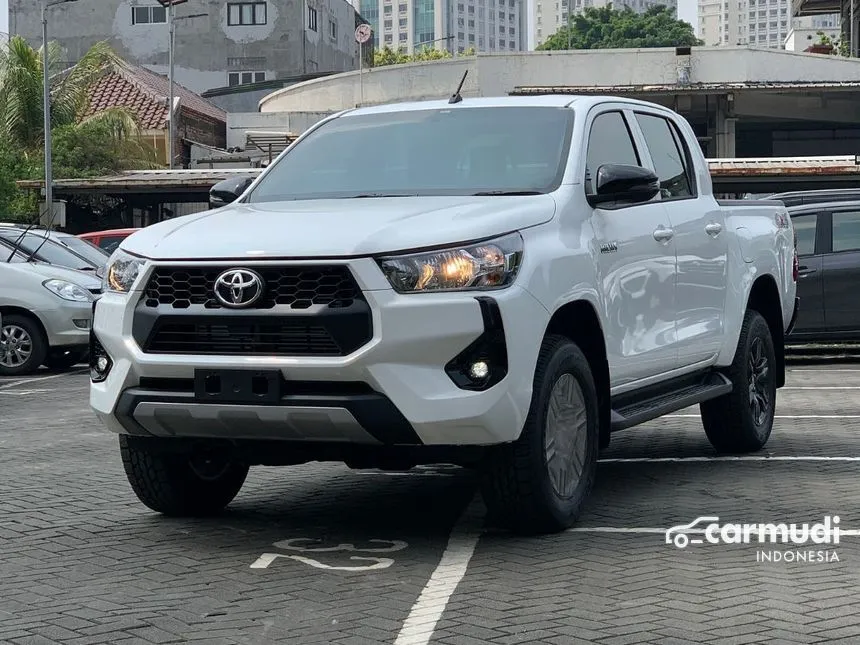Jual Mobil Toyota Hilux 2025 G 2.4 di DKI Jakarta Manual Pickup Putih Rp 463.300.000