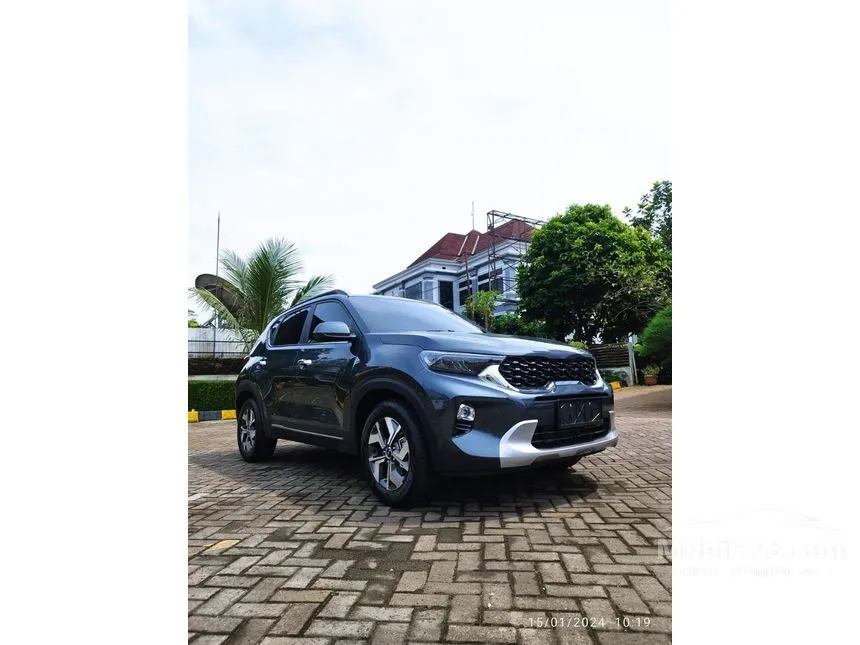 Jual Mobil KIA Sonet 2023 Premiere 1.5 di Jawa Barat Automatic Wagon Biru Rp 286.000.000
