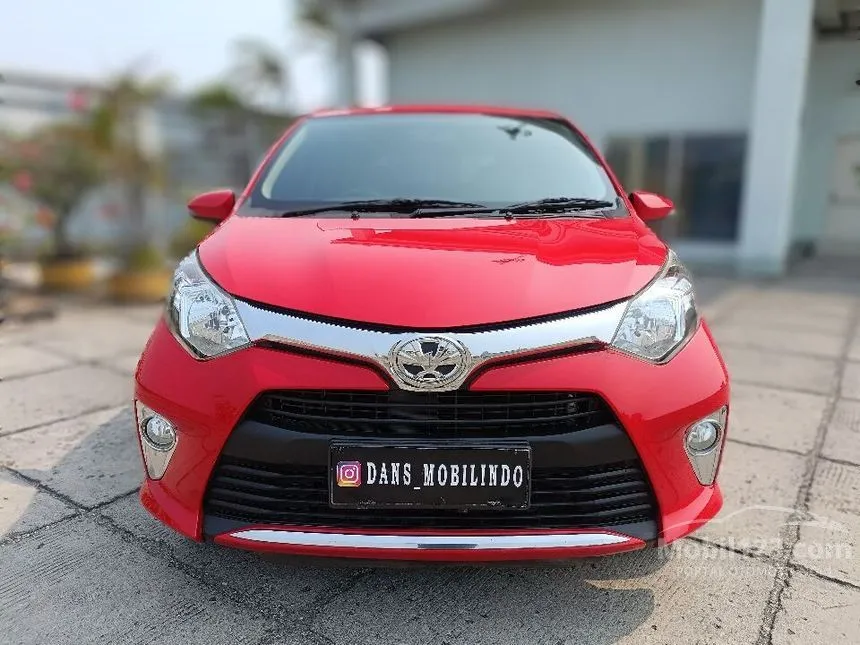 Jual Mobil Toyota Calya 2017 G 1.2 di DKI Jakarta Automatic MPV Merah Rp 100.000.000