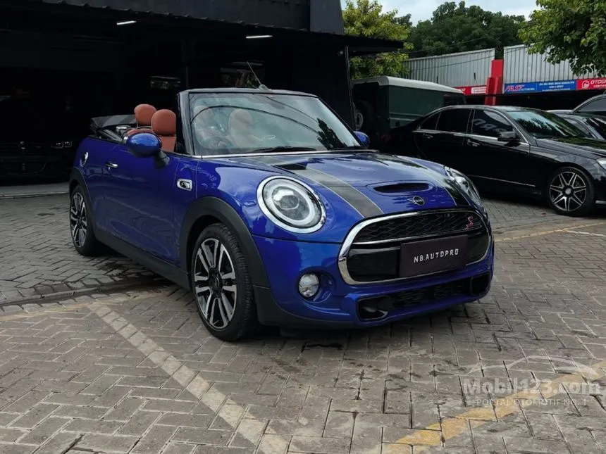 Jual Mobil MINI Cabrio 2019 John Cooper Works 2.0 di DKI Jakarta Automatic Convertible Biru Rp 825.000.000