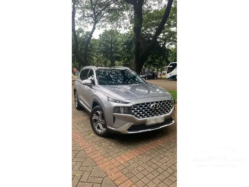 Jual Mobil Hyundai Santa Fe 2022 CRDi Signature 2.2 di DKI Jakarta Automatic SUV Abu