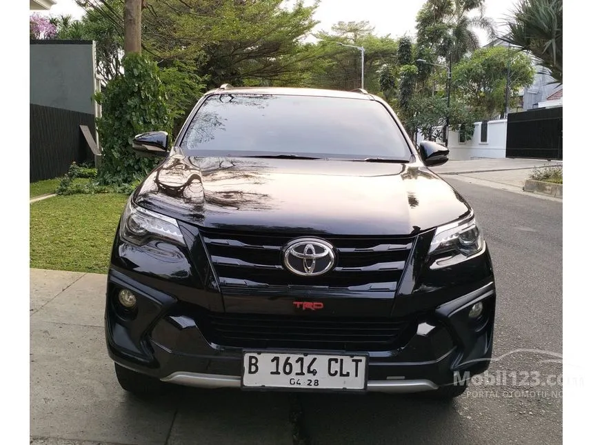Jual Mobil Toyota Fortuner 2018 TRD 2.4 di DKI Jakarta Automatic SUV Hitam Rp 420.000.000