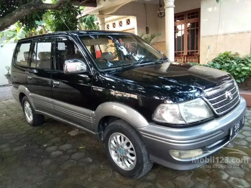 Jual Mobil Toyota Kijang 2003 Krista 2.0 di Jawa Timur Automatic MPV Hitam Rp 58.000.000