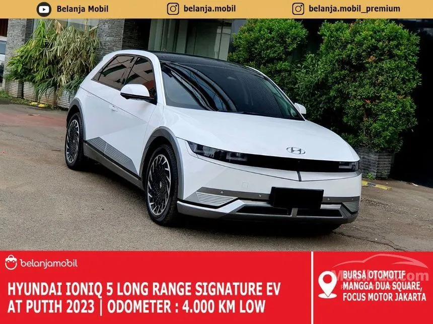 Jual Mobil Hyundai IONIQ 5 2023 Signature Long Range di DKI Jakarta Automatic SUV Putih Rp 590.000.000