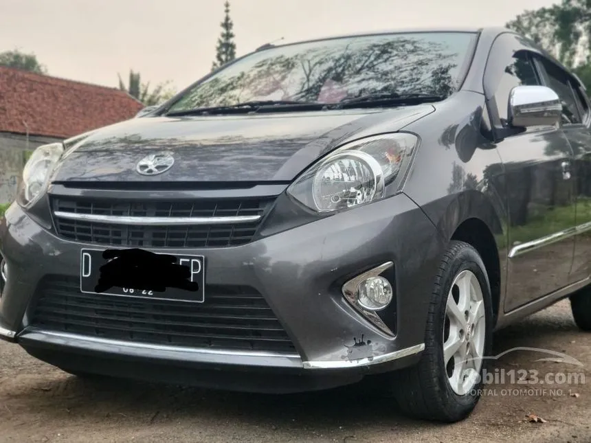 Jual Mobil Toyota Agya 2017 G 1.0 di Jawa Barat Manual Hatchback Abu