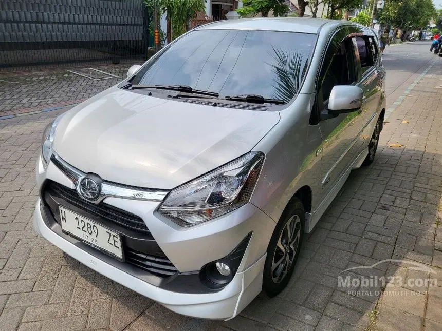 Jual Mobil Toyota Agya 2018 TRD 1.2 di Jawa Timur Manual Hatchback Silver Rp 127.500.000