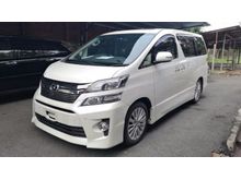 2012 TOYOTA VELLFIRE 3.5 V6 ZG EDITION (FULL SPEC) -UNREG 12 $ STOCK CLEARANCE $ CRAZY DEAL $ HURRY $
