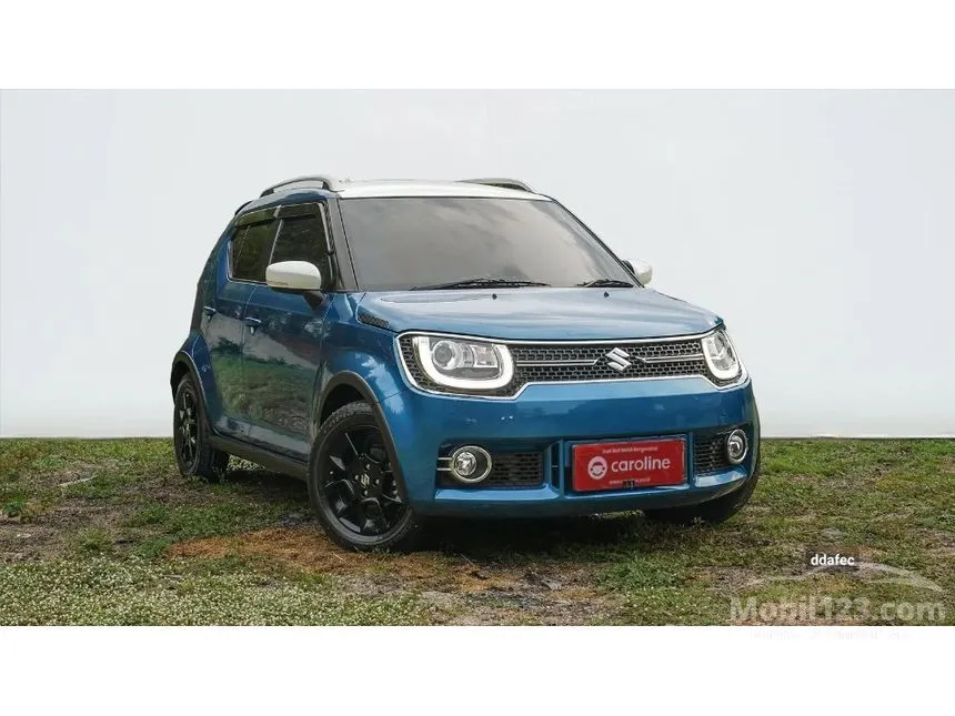Jual Mobil Suzuki Ignis 2018 GX 1.2 di Banten Automatic SUV Biru Rp 134.000.000