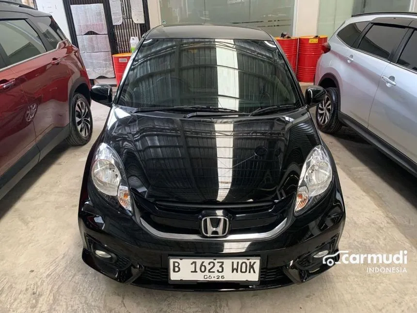 Jual Mobil Honda Brio 2016 Satya E 1.2 di Banten Manual Hatchback Hitam Rp 111.900.000