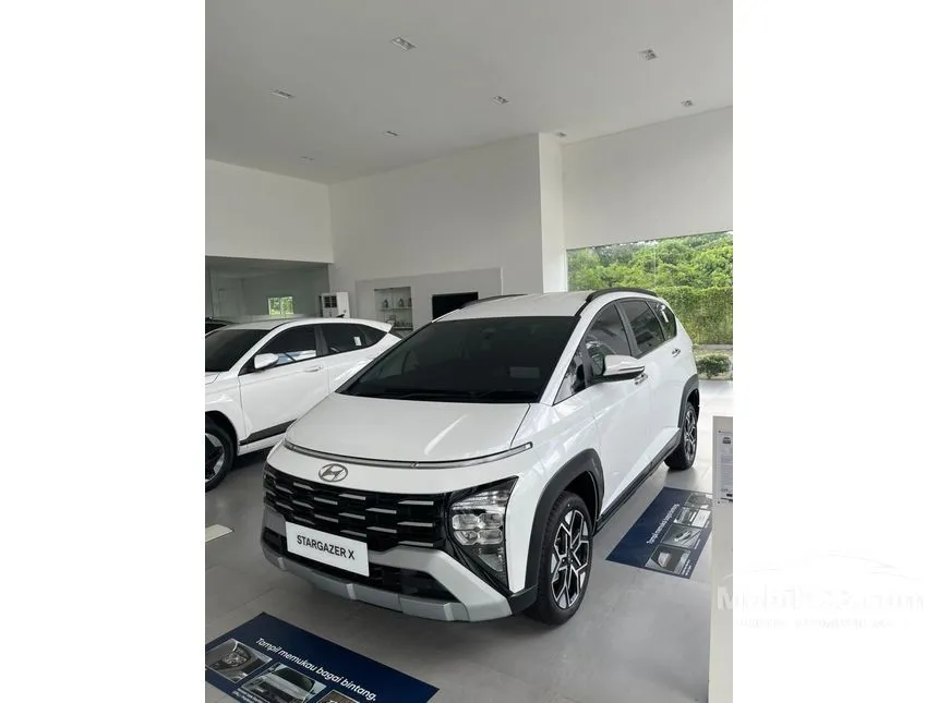 Jual Mobil Hyundai Stargazer 2023 Prime 1.5 di DKI Jakarta Automatic Wagon Putih Rp 347.400.000