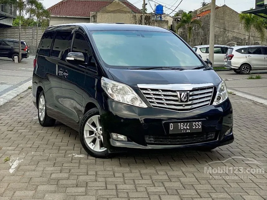 Jual Mobil Toyota Alphard 2009 G 3.5 di Jawa Barat Automatic MPV Hitam Rp 249.000.000