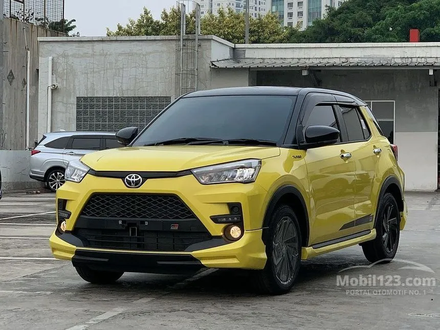 Jual Mobil Toyota Raize 2024 GR Sport 1.0 di Jawa Barat Automatic Wagon Kuning Rp 205.000.000