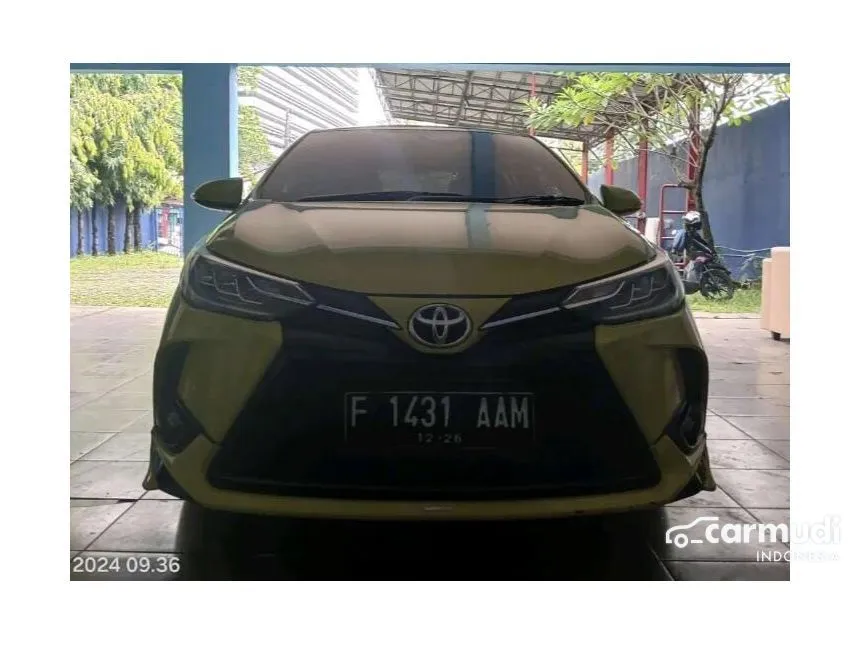 Jual Mobil Toyota Yaris 2021 S GR Sport 1.5 di DKI Jakarta Automatic Hatchback Kuning Rp 228.000.000