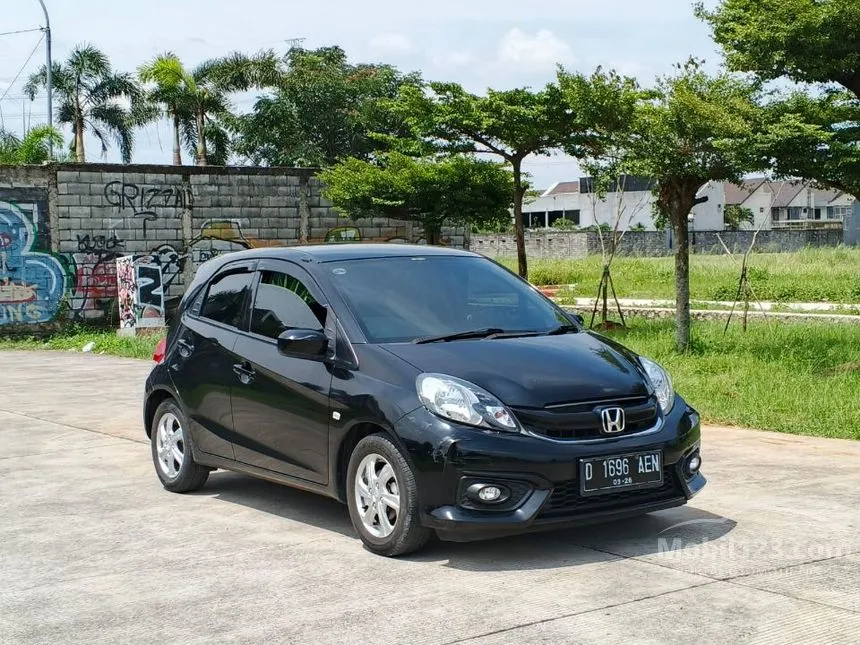 Jual Mobil Honda Brio 2016 Satya E 1.2 di Jawa Barat Manual Hatchback Hitam Rp 108.000.000