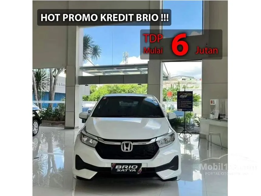 Jual Mobil Honda Brio 2024 E Satya 1.2 di DKI Jakarta Automatic Hatchback Putih Rp 138.000.000
