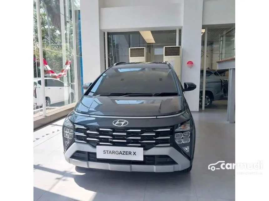Jual Mobil Hyundai Stargazer X 2024 Prime 1.5 di Jawa Barat Automatic Wagon Abu