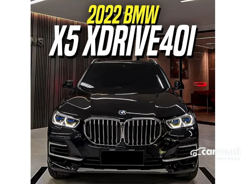 Jual Mobil BMW X5 2022 xDrive40i xLine 3.0 di DKI Jakarta Automatic SUV Hitam Rp 1.150.000.000