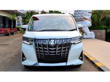 2018 Toyota Alphard 2.5 G Van Wagon AT White on Beige - PLAT F - Tangan Pertama Sangat Terawat - Low KM 6Ribuan SUPER ANTIK - GRESS RASA MOBIL BARU
