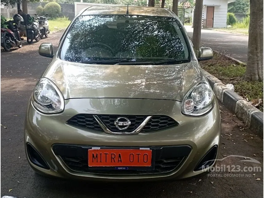Jual Mobil Nissan March 2014 1.2L 1.2 di Banten Automatic Hatchback Hijau Rp 105.000.000