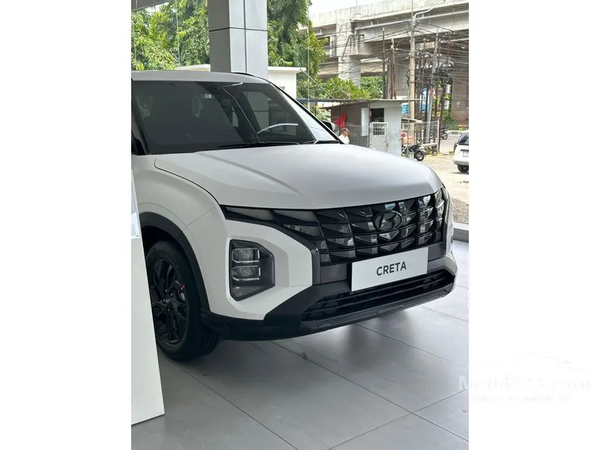 Jual Mobil Hyundai Creta 2024 Alpha 1.5 di DKI Jakarta Automatic Wagon Putih Rp 377.920.000