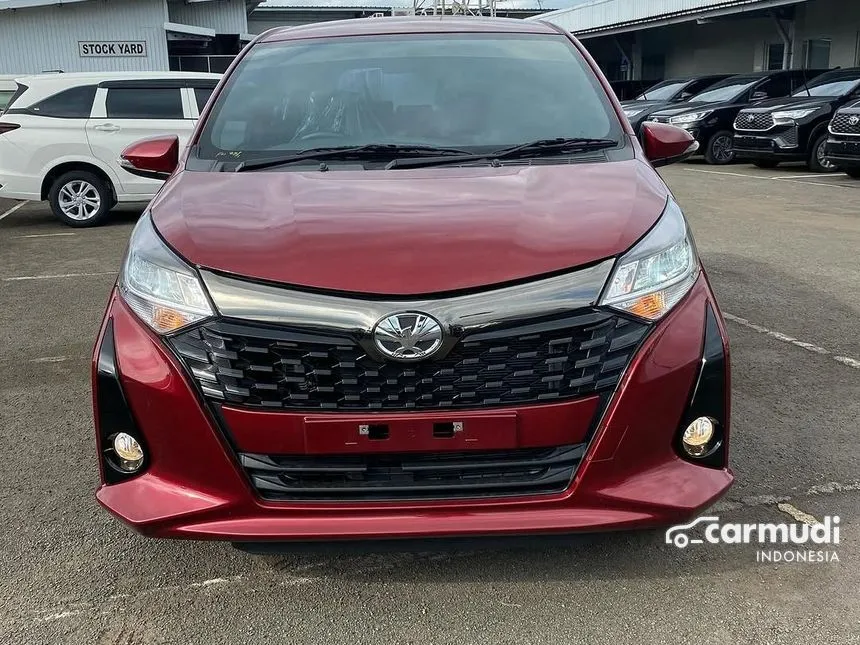 Jual Mobil Toyota Calya 2024 G 1.2 di Jawa Barat Manual MPV Merah Rp 133.000.000