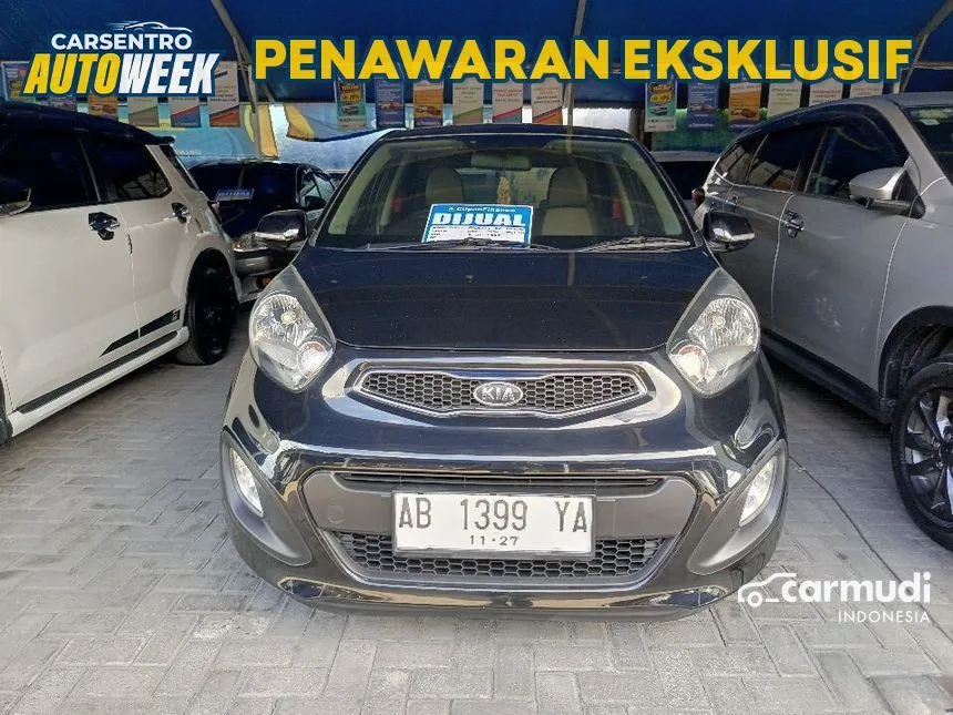 Jual Mobil KIA Picanto 2012 SE 3 1.2 di Yogyakarta Manual Hatchback Hitam Rp 85.000.000