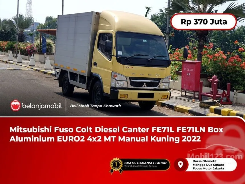 Jual Mobil Mitsubishi Colt Diesel 2022 FE71 L 3.9 di DKI Jakarta Manual Lorry Kuning Rp 370.000.000