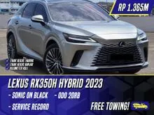 2023 Lexus RX 350h 2.5 Luxury SUV Hybrid Sonic Titanium on Black Abu-abu Abu Grey RX350h RX350 h 350