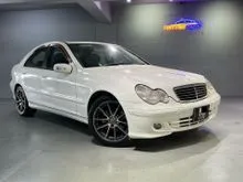 2006 Mercedes-Benz C180K 1.8 Sedan / 1 Owner / Android Player / Sunroof / Nice Number W_W7711