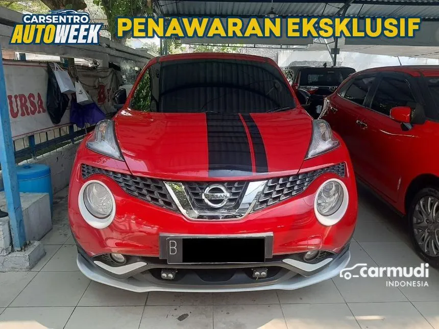 Jual Mobil Nissan Juke 2015 RX Black Interior Revolt 1.5 di Jawa Tengah Automatic SUV Merah Rp 155.000.000