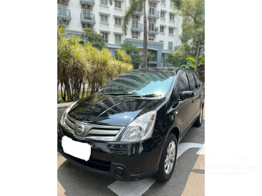 Jual Mobil Nissan Grand Livina 2012 SV 1.5 di DKI Jakarta Automatic MPV Hitam Rp 77.000.000