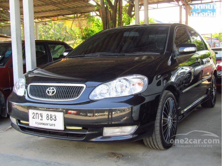 Toyota corolla altis 2002