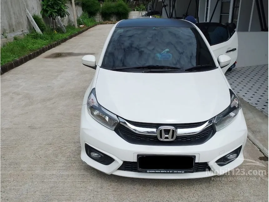 Jual Mobil Honda Brio 2019 Satya E 1.2 di Jawa Barat Manual Hatchback Putih Rp 140.000.000