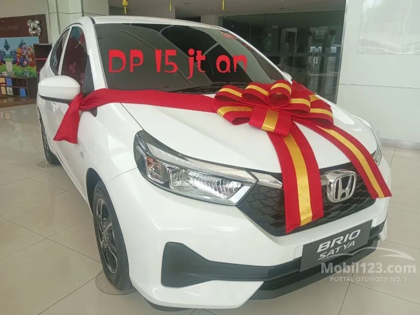 Jual Mobil Honda Brio 2024 E Satya 1.2 di Jawa Barat Automatic Hatchback Putih Rp 182.250.000